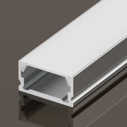 Алюминиевый профиль накладной 13×7 (Комплект, Алюминий, 2 м)
