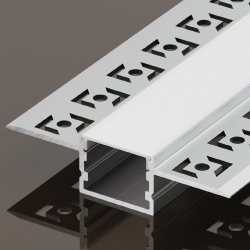 Алюминиевый профиль встраиваемый скрытого монтажа 60x15 (Комплект, Алюминий, 2 м)