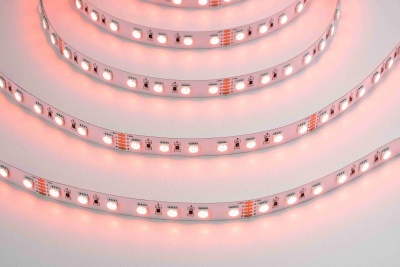 Светодиодная лента 5050-70-24-RGBW-4000К-IP20 4in1 (19,2 W/m, 12mm, 5m)