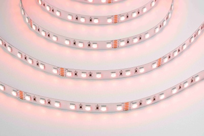 Светодиодная лента 5050-70-24-RGBW-4000К-IP20 4in1 (19,2 W/m, 12mm, 5m)