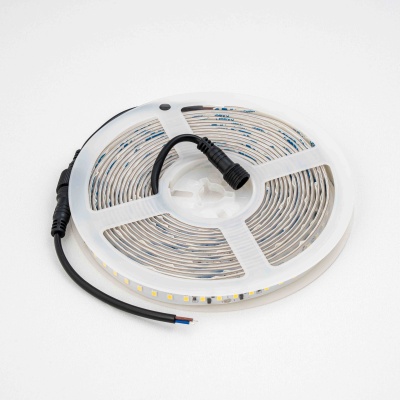 Светодиодная лента 2835-120-220V-4000K-IP20 (12 W/m, 8mm, 5m)