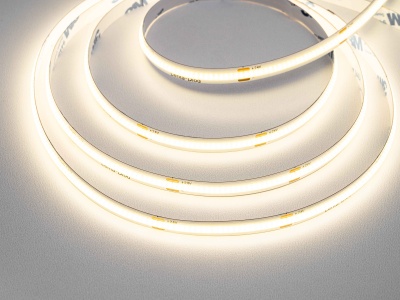 Светодиодная лента COB-320-24-4000K-IP20 (8 W/m, 8mm, 5m)