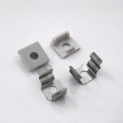 Алюминиевый профиль накладной 10×10 (Комплект, Алюминий, 2 м)