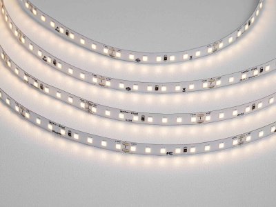 Светодиодная лента 2835-128-L-24-3000K-IP20 (4,8 W/m, 8mm, 5m)