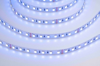 Светодиодная лента 5050-70-24-RGBW-4000К-IP20 4in1 (19,2 W/m, 12mm, 5m)