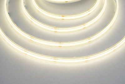 Светодиодная лента COB-480-24-4000K-IP66 (10 W/m, 10mm, 5m)
