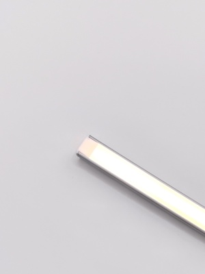 Алюминиевый профиль для светодиодных лент Алюминий 1506 (1 метра, комплект)