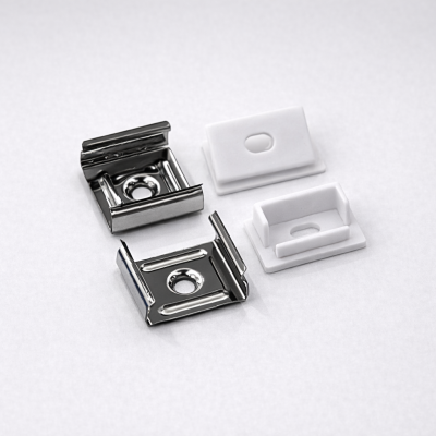 Алюминиевый профиль накладной 20×13 (Комплект, Алюминий, 2 м)