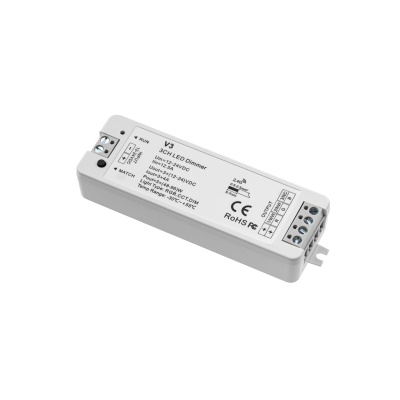 Контроллер V3 - RGB, CCT, DIM (12-24DC, 3x3A, 2.4G)