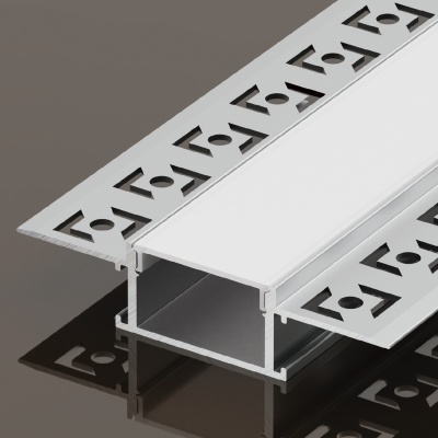 Алюминиевый профиль встраиваемый скрытого монтажа 61x14 (Комплект, Алюминий, 2 м)