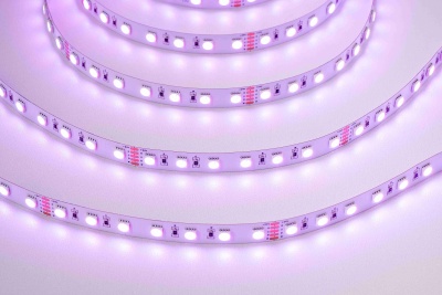 Светодиодная лента 5050-70-24-RGBW-4000К-IP20 4in1 (19,2 W/m, 12mm, 5m)