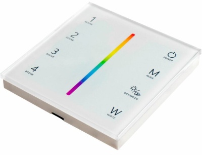 Панель T4-1 – RGBW (4 зоны, 2.4G, 12-24DCV, Sensor)