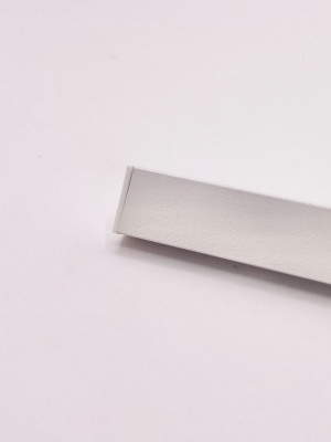 Угловой алюминиевый профиль для светодиодных лент Белый 1616 (2 метра, комплект)