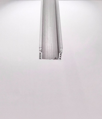 Алюминиевый профиль для светодиодных лент Алюминий 1512 (2 метра, комплект)