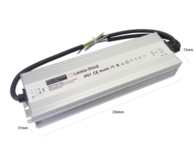 Блок питания XFC-12V-400W (12V, 33.3A, 400W, IP67, Металл) Блок питания XFC-12V-400W (12V, 33.3A, 400W, IP67, Металл)