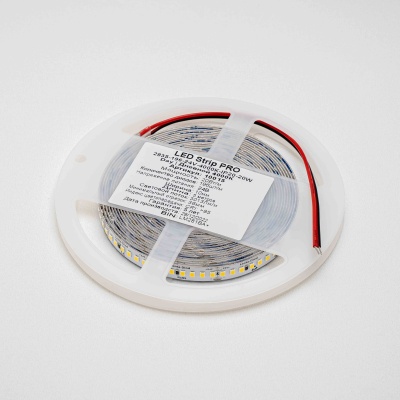 Светодиодная лента 2835-224-24-4000K-IP20 (20 W/m, 10mm, 5m)