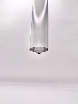 Угловой алюминиевый профиль для светодиодных лент Алюминий 1616 (2 метра, комплект)