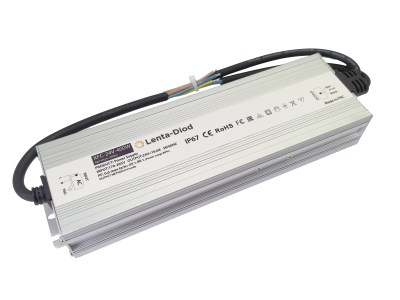 Блок питания XFC-24V-400W (24V, 16.6A, 400W, IP67, Металл)