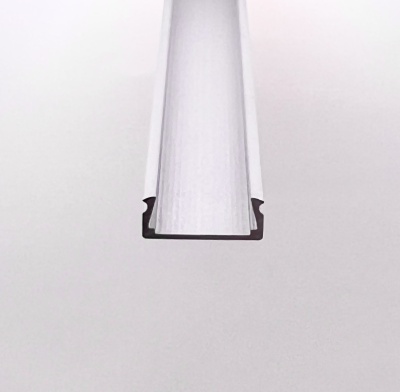 Алюминиевый профиль для светодиодных лент Алюминий 1506 (1 метра, комплект)