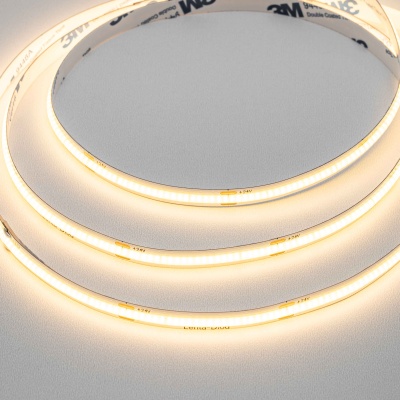 Светодиодная лента COB-480-24-3000K-IP20 (8 W/m, 8mm, 5m)