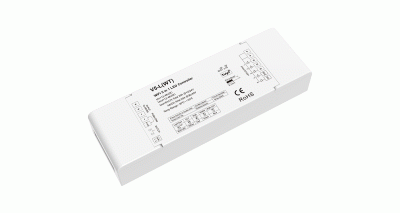 Контроллер V5-L - RGB+CCT, RGB+W, RGB, CCT, DIM (12-24DC, 5x6A, 2.4G, WiFi, Tuya)