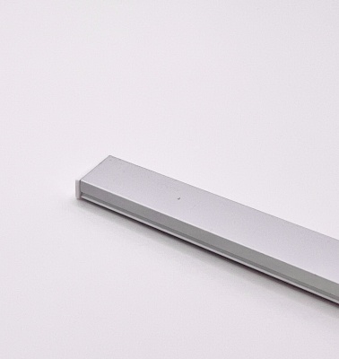 Алюминиевый профиль для светодиодных лент Алюминий 1506 (1 метра, комплект)
