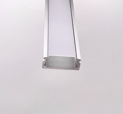 Алюминиевый профиль для светодиодных лент Алюминий 1506 (1 метра, комплект)