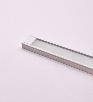 Алюминиевый профиль для светодиодных лент Белый 1506 (2 метра, комплект)